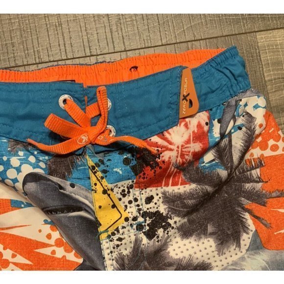 Zeroxposur Youth Swim Trunks Board‎ Shorts Size Medium 10/12 - Picture 5 of 10
